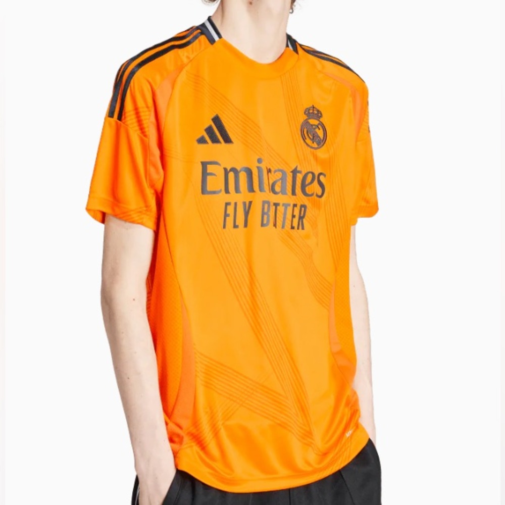 NWT [Adidas] Real Madrid Authentic 24/25 Away Jersey Youth/Kids Sz X-Small (7/8)